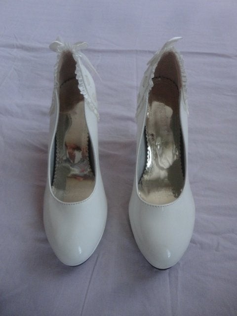 witte schoenen, Kleding | Dames, Verzenden, Wit, Nieuw, Schoenen met hoge hakken
