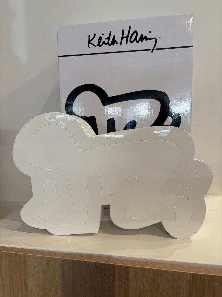 Keith Haring Radiant Baby ( polystone ) Édition limitée, Antiquités & Art, Art | Autres Art, Enlèvement ou Envoi