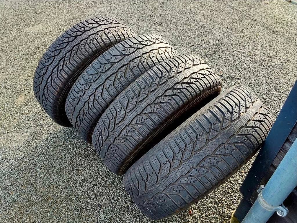 Bons pneus hiver 215/55-16 pour Ford, entraxe 5x108, Pneus et Jantes, 16 pouces, Enlèvement, Utilisé