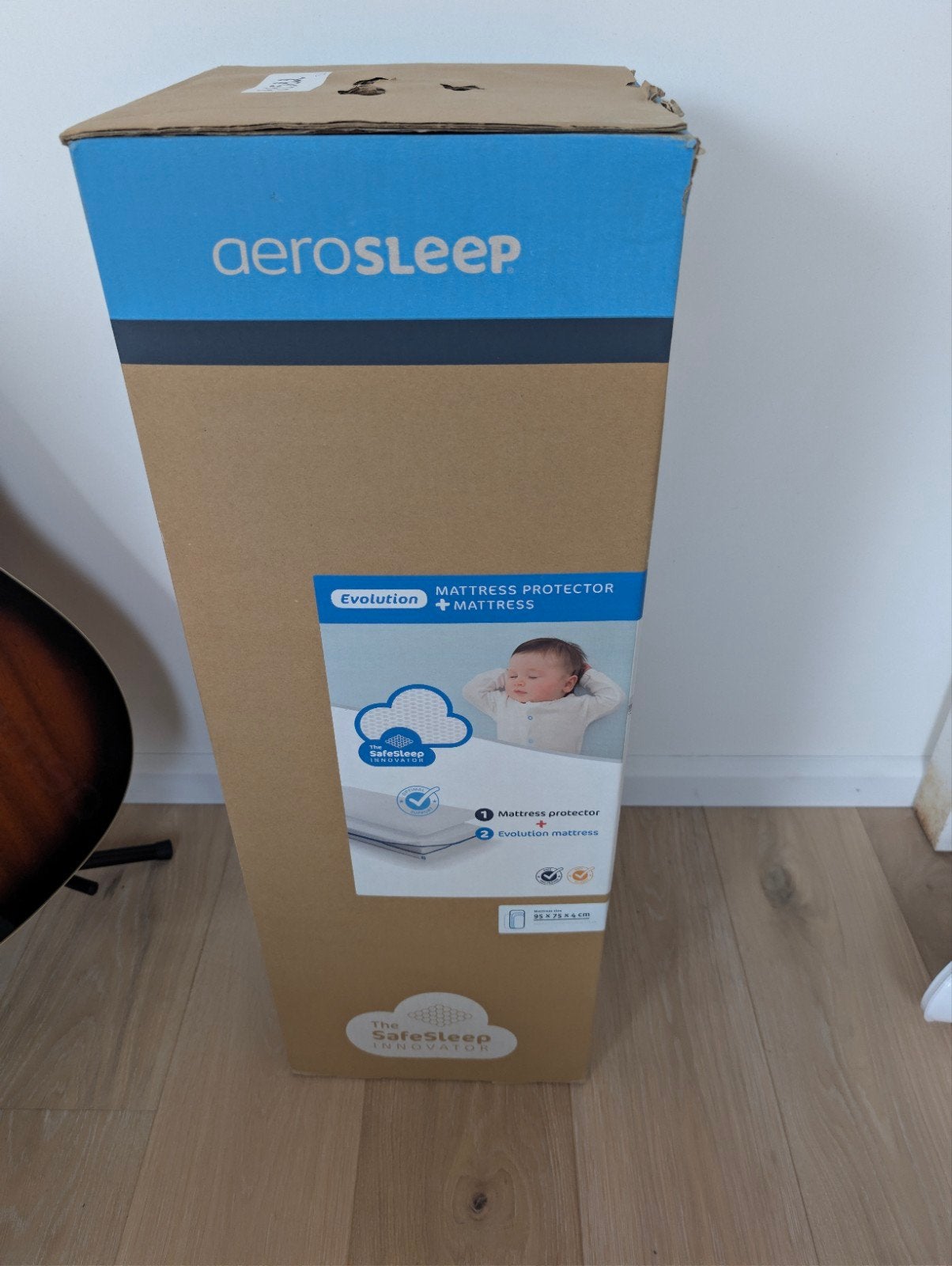 AeroSleep Evolution matras en 3D Beschermer voor box (95 x, Kinderen en Baby's, Kinderkamer | Beddengoed, Ophalen
