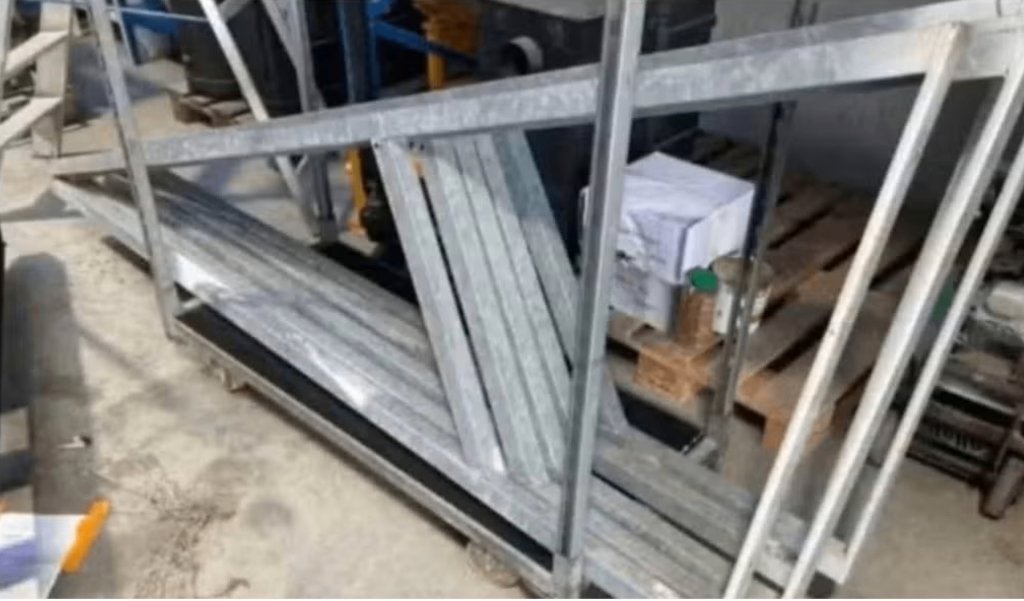 afdak of overkapping Frame-delen (Gegalvaniseerd), Tuin en Terras, Overkappingen, Ophalen