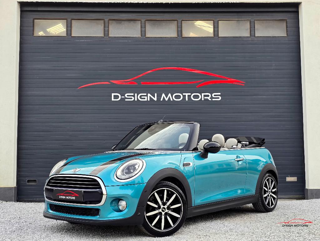 MINI COOPER CABRIO 1.5iA (136ch) 2017 47.828km FULL OPTIONS, Autos, Achat, Entreprise, Entretenue par le concessionnaire, 2 portes