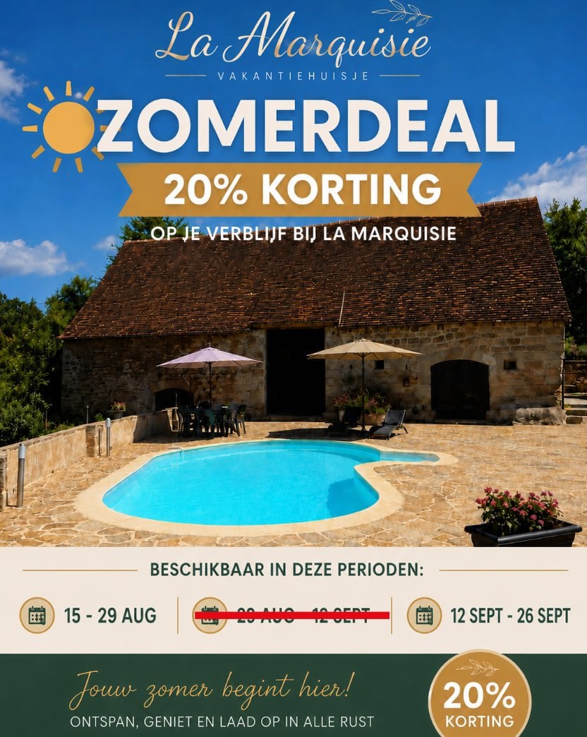 Zomerdeal  20 % korting Frankrijk vakantiehuis privézwembad, Propriétaire, Maison de campagne ou Villa, Campagne, Lac ou rivière