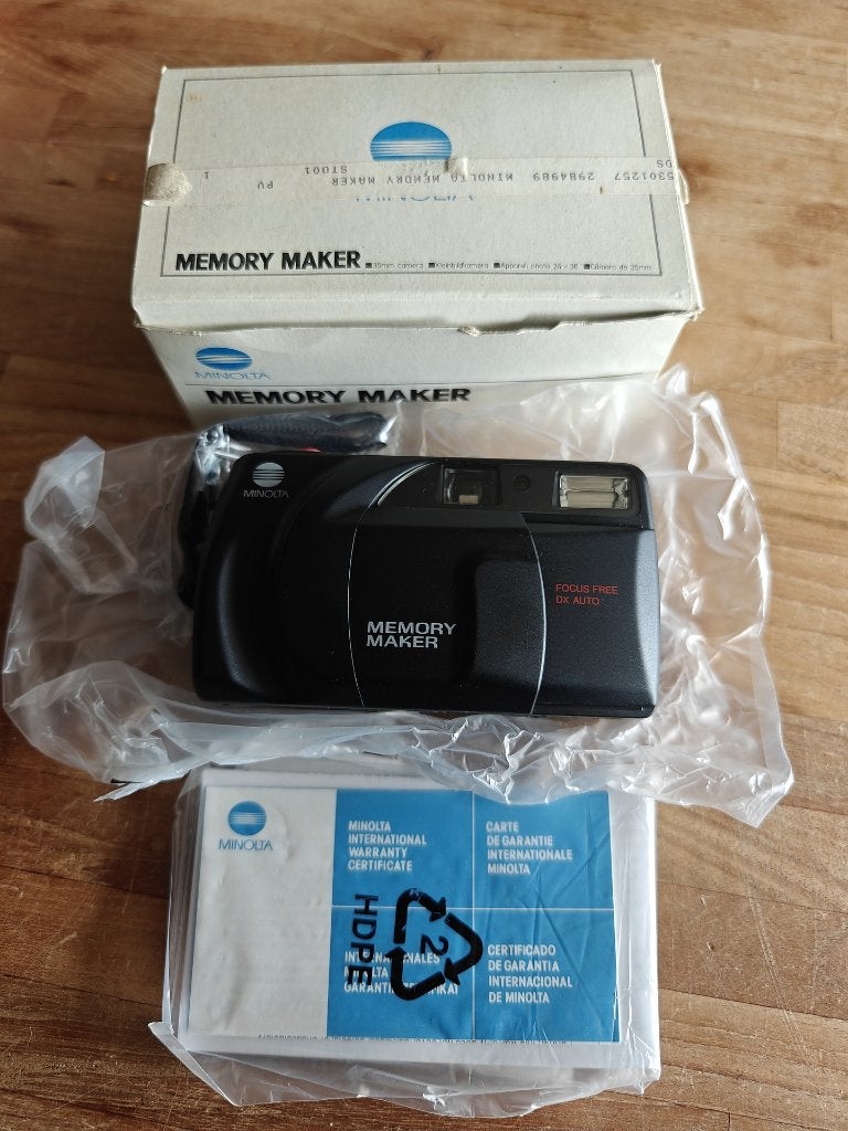Nieuwe compact camera Minolta, TV, Hi-fi & Vidéo, Appareils photo analogiques, Neuf, Compact, Minolta, Enlèvement ou Envoi