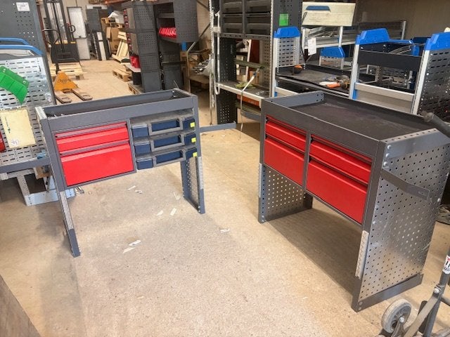 Bedrijfswagen inrichting SET (1176) €399, Auto diversen, Auto-accessoires, Ophalen, Zo goed als nieuw