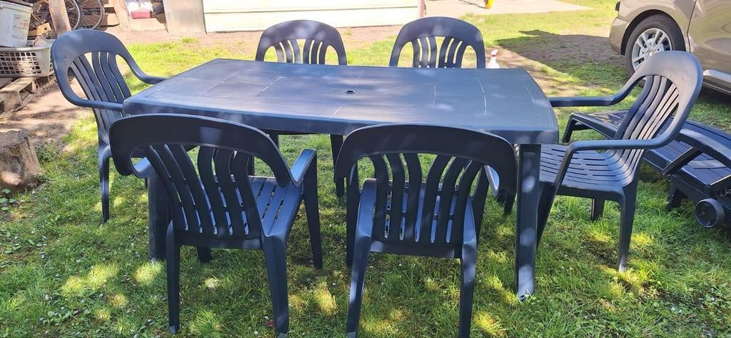 Prachtig tuinstel, Enlèvement