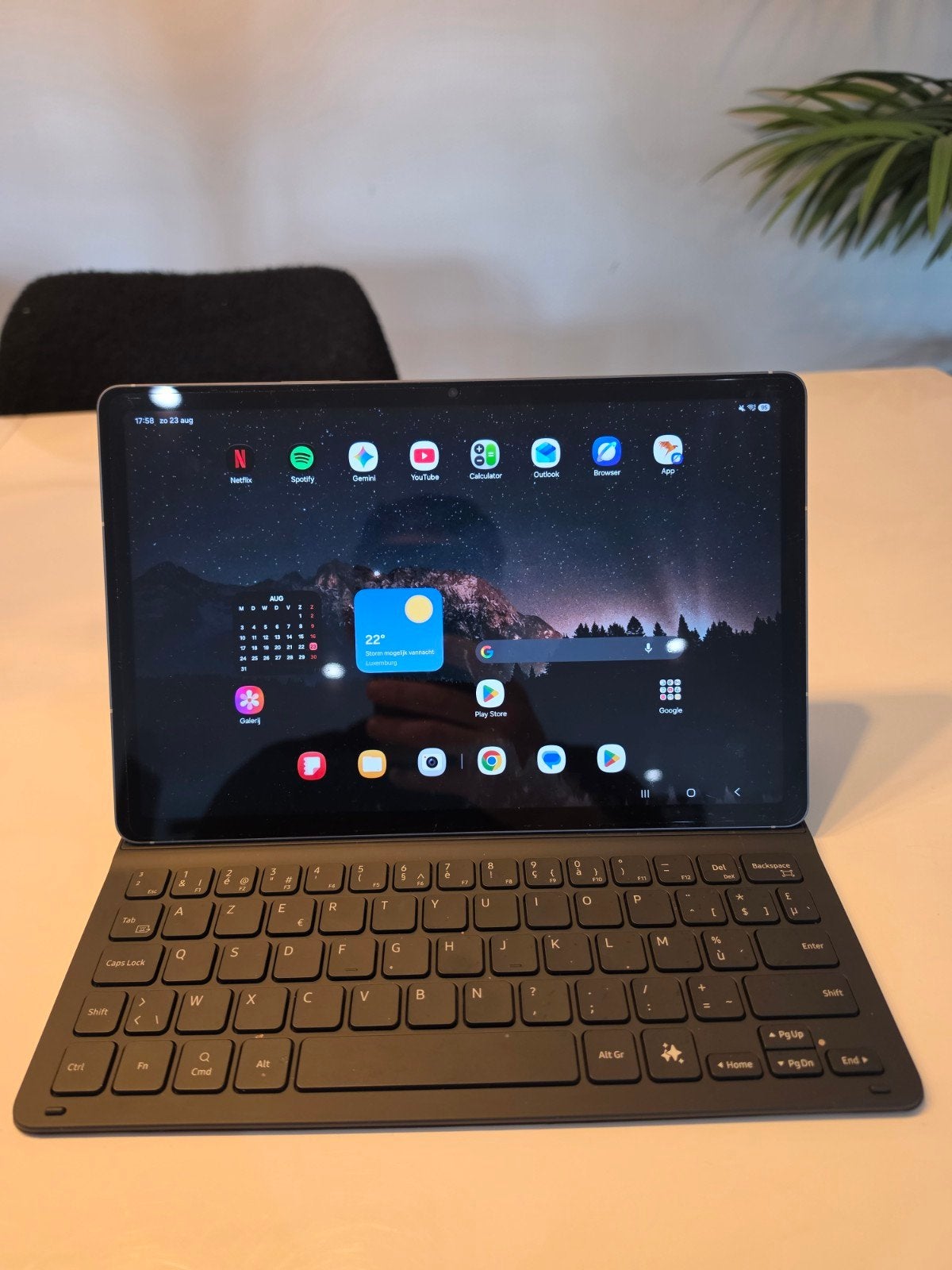 samsung tab s10 fe 256gb in nieuwstaat, Ophalen, Samsung galaxy tab, Nieuw, S10 fe