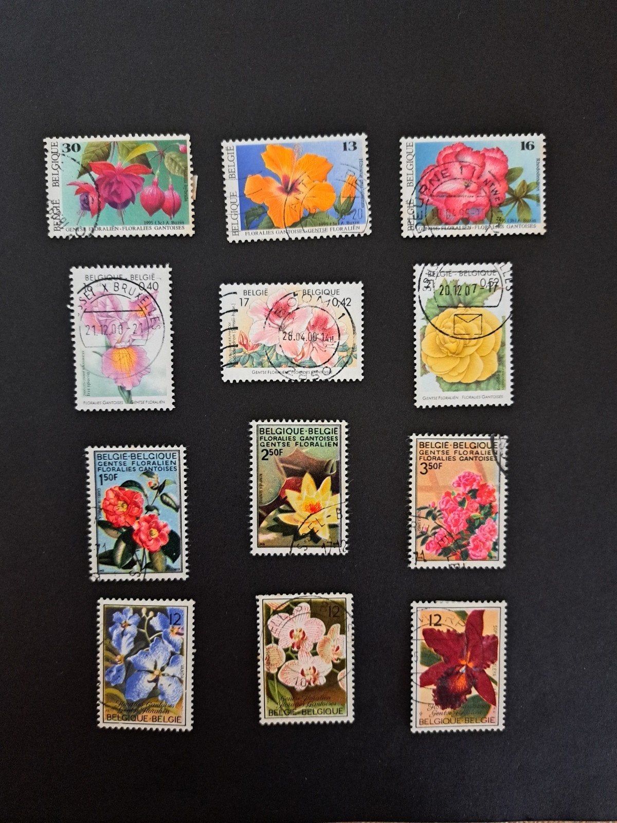 Floralies Gantoises 1995,2000,1970,1985,1955,2005 (prévente), Enlèvement, Affranchi, Autres thèmes