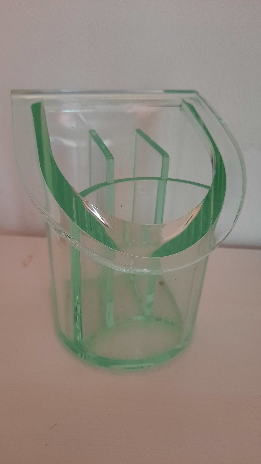 Vintage Guzzini acryl pennenhouder, Ophalen of Verzenden