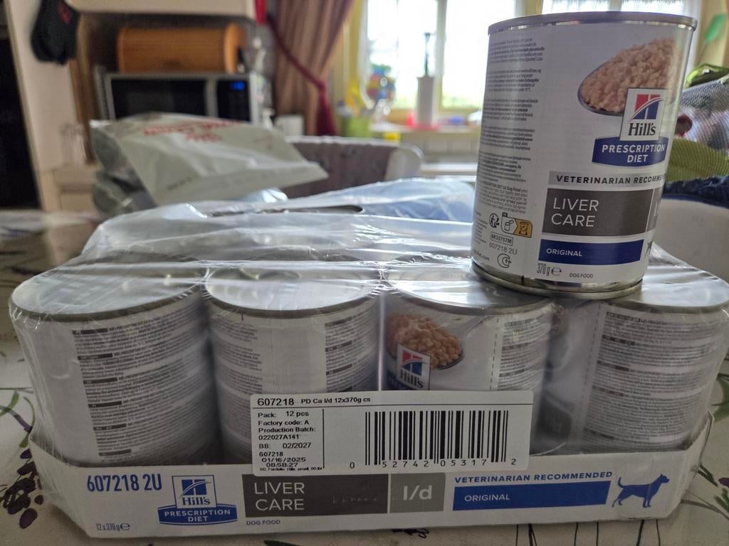 Hill's Liver Care l/d - Blik 370g, Animaux & Accessoires, Enlèvement, Chien
