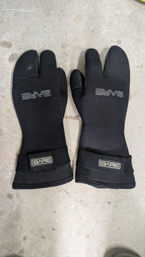 Moufle Bare, Sports nautiques & Bateaux, Enlèvement ou Envoi, Utilisé, Combinaison de plongée