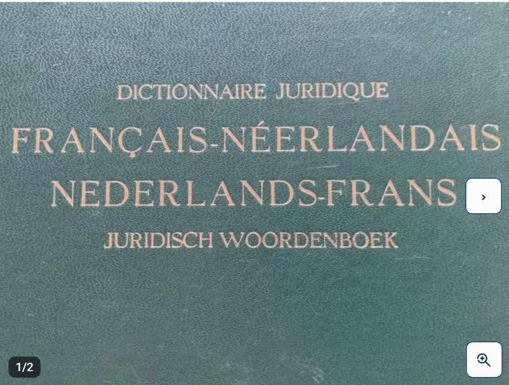 Dictionnaire juridique, Enlèvement ou Envoi, Comme neuf, Français