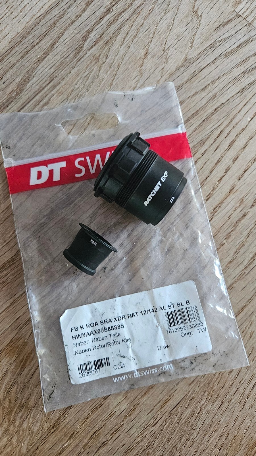 DT Swiss Ratchet EXP XDR vrijloopbehuizing, Ophalen of Verzenden, Wiel