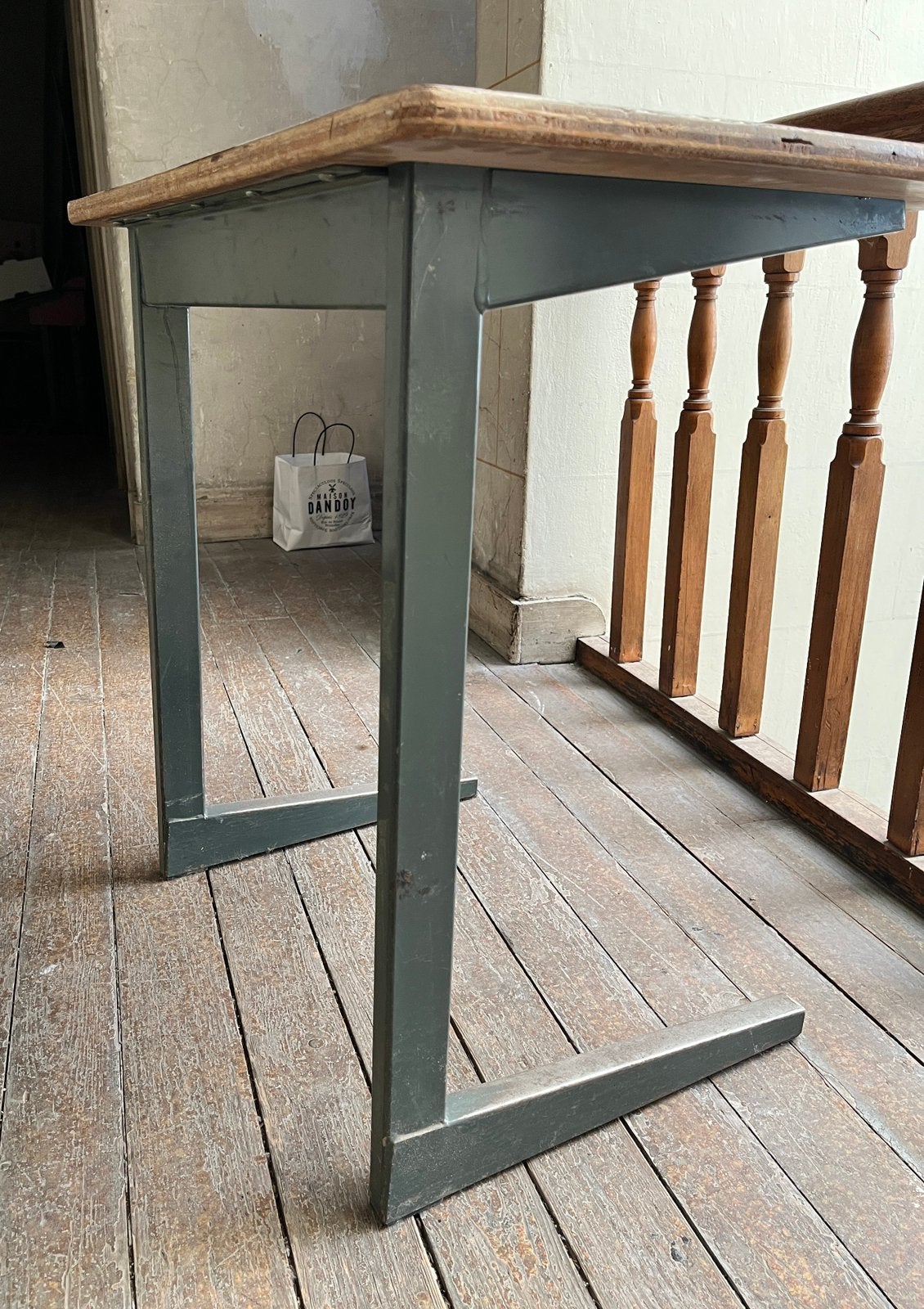 Bureau d’écolier - style Ahrend de Cirkel, 63 cm, Autres marques, Bureau d'écolier, Métal