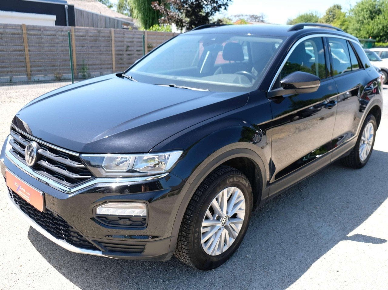 Volkswagen T-Roc 1.0 TSI Style, PDC rondom, trekhaak, met ga, Auto's, Stof, Gebruikt, 116 pk, Zwart
