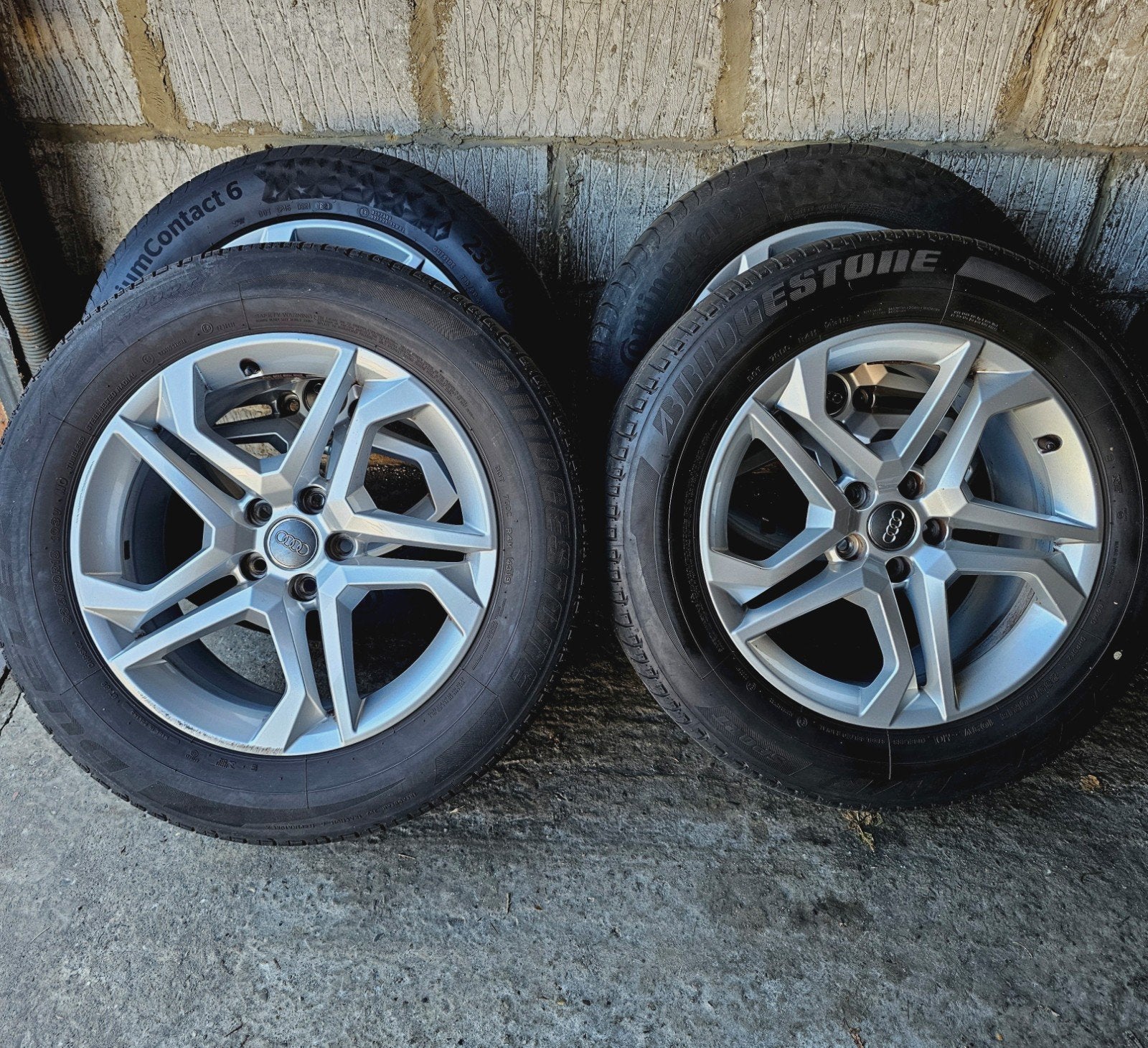 Jantes Audi Q5 d'origine 5x112 235 60 18, Pneus et Jantes, Véhicule de tourisme, Pneus été, 18 pouces