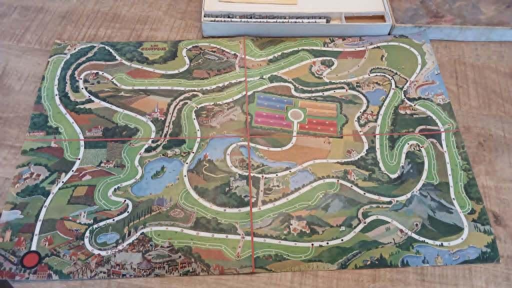 Jeu Ancien "Les convois" Miro Company- vintage / collection, Enlèvement ou Envoi