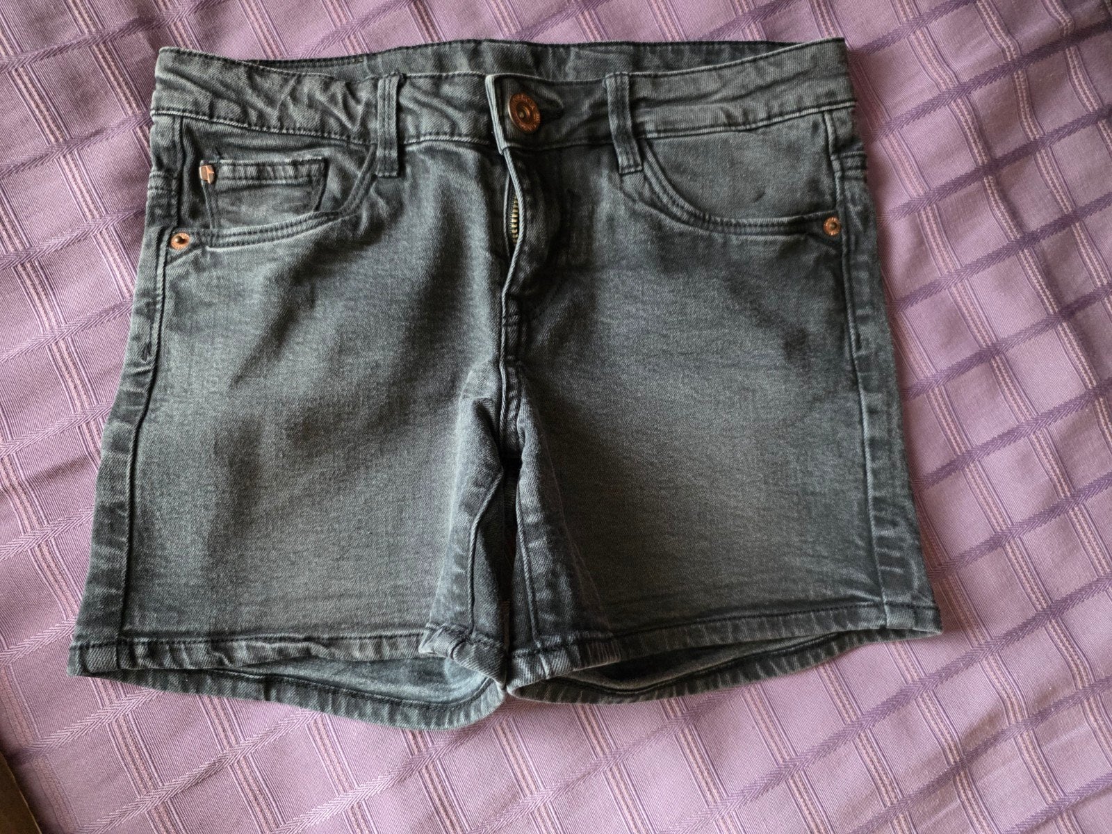 Garcia korte broek voor meisjes in grijze jeans 15/2/12 jaar, Ophalen of Verzenden, Meisje