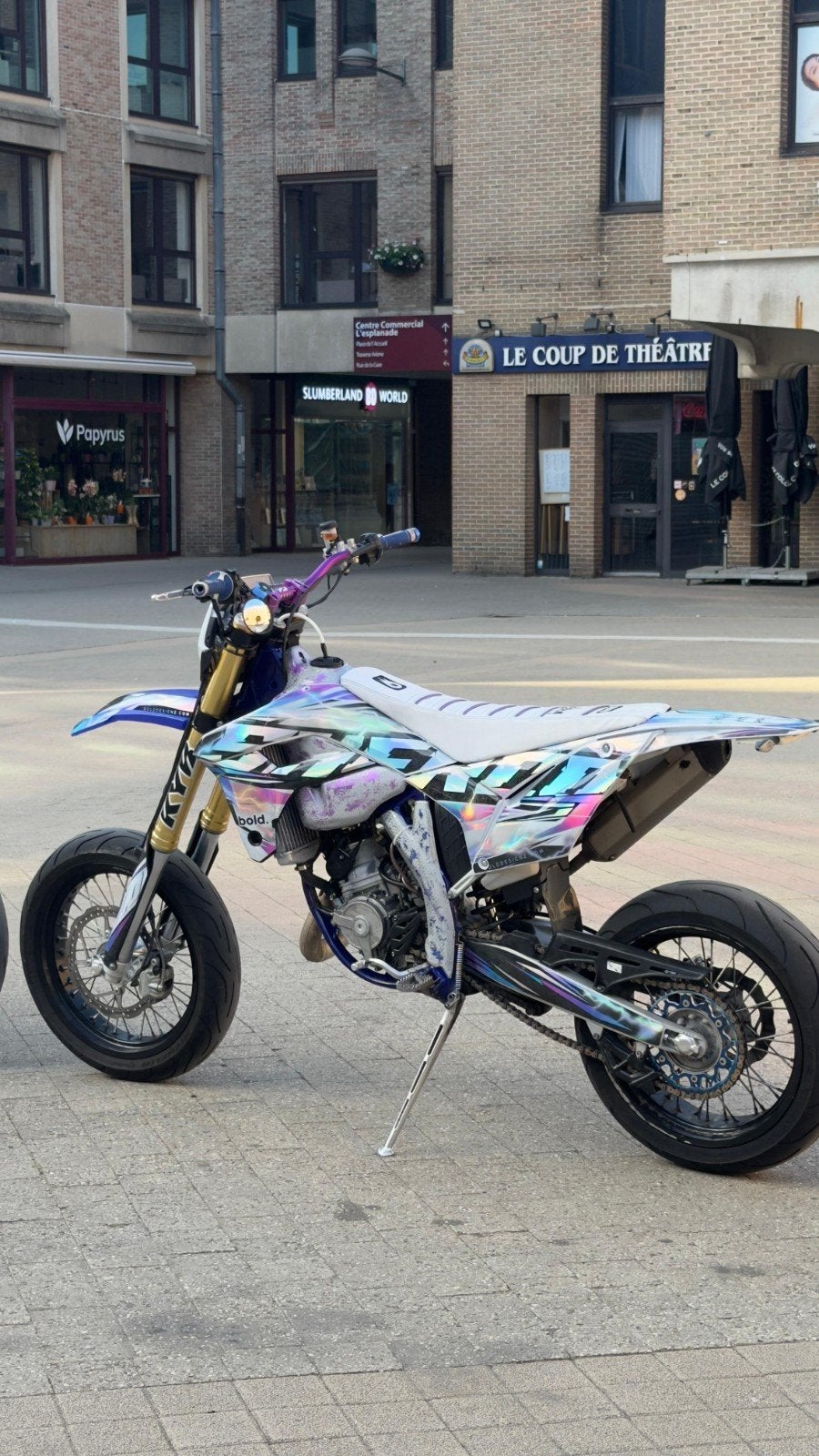 Sherco 125 2t Supermotard 2023 homologué permis A1, Enlèvement