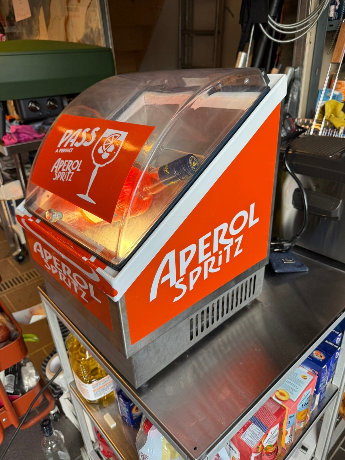 Frigo bar Aperol spritz, Electroménager, Enlèvement, Utilisé, Sans bac à congélation