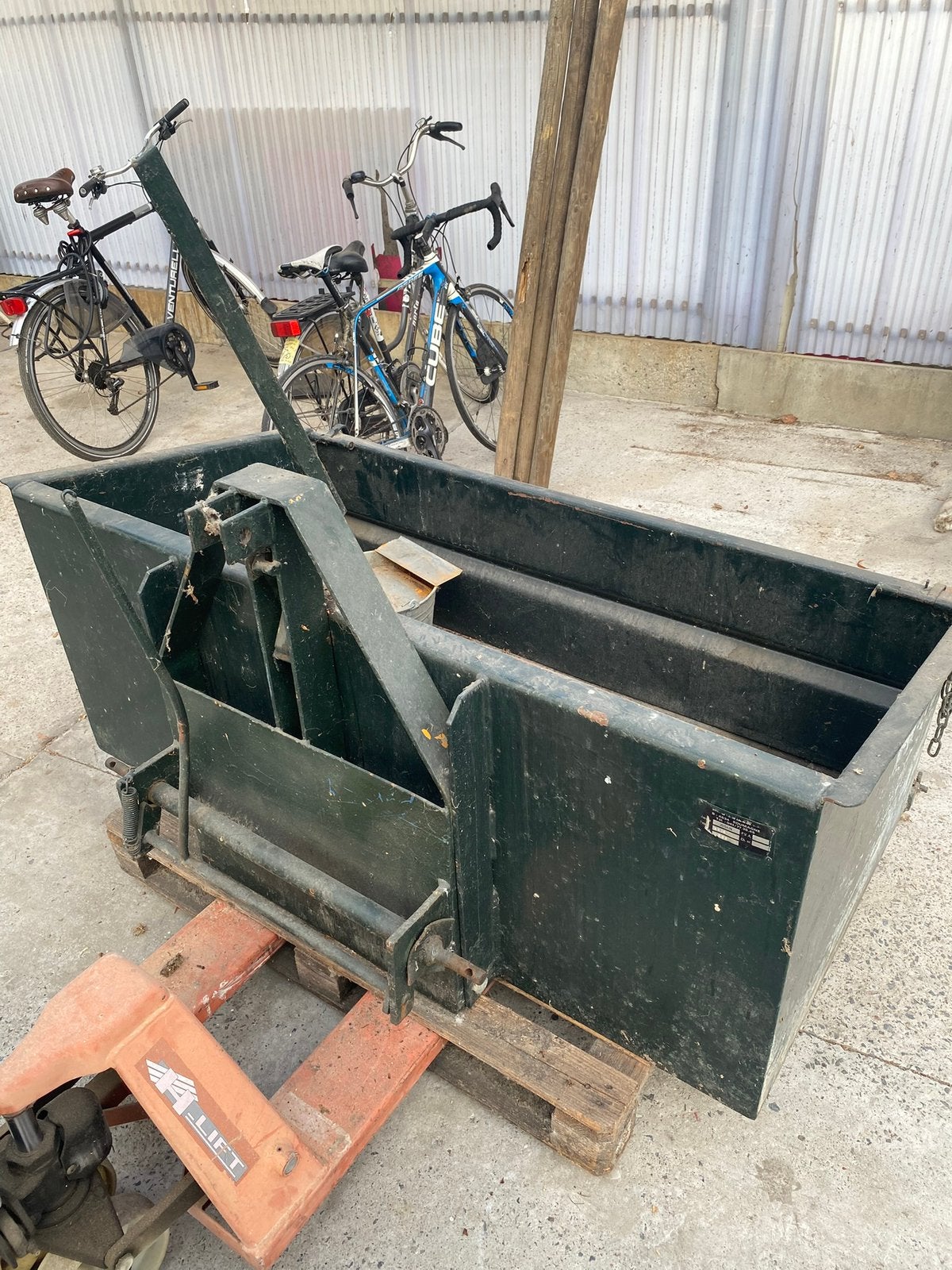 Transportbak joskin, Enlèvement, Transport
