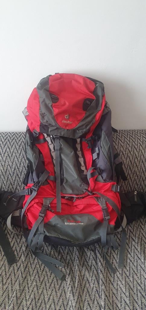 Trek rugzak Deuter Aircontact Pro, Ophalen of Verzenden, Rugzak
