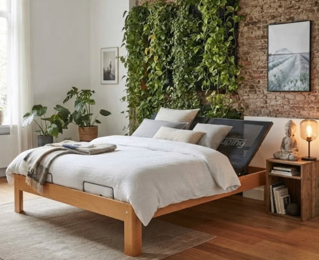 aupig auronde dubbel bed 180 x 200, Huis en Inrichting, Ophalen, Gebruikt, Auping