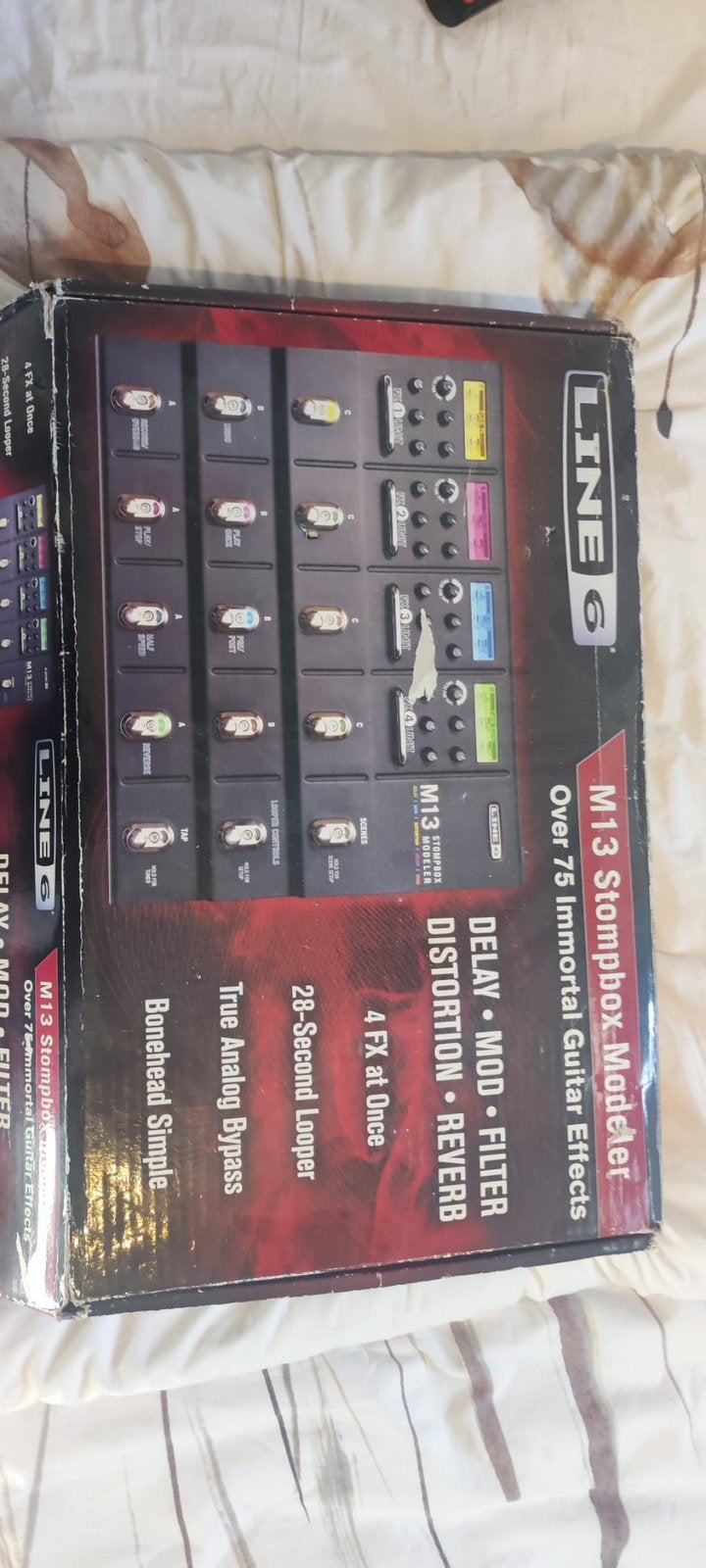 Line6 M13 stompbox modeler, Ophalen, Zo goed als nieuw