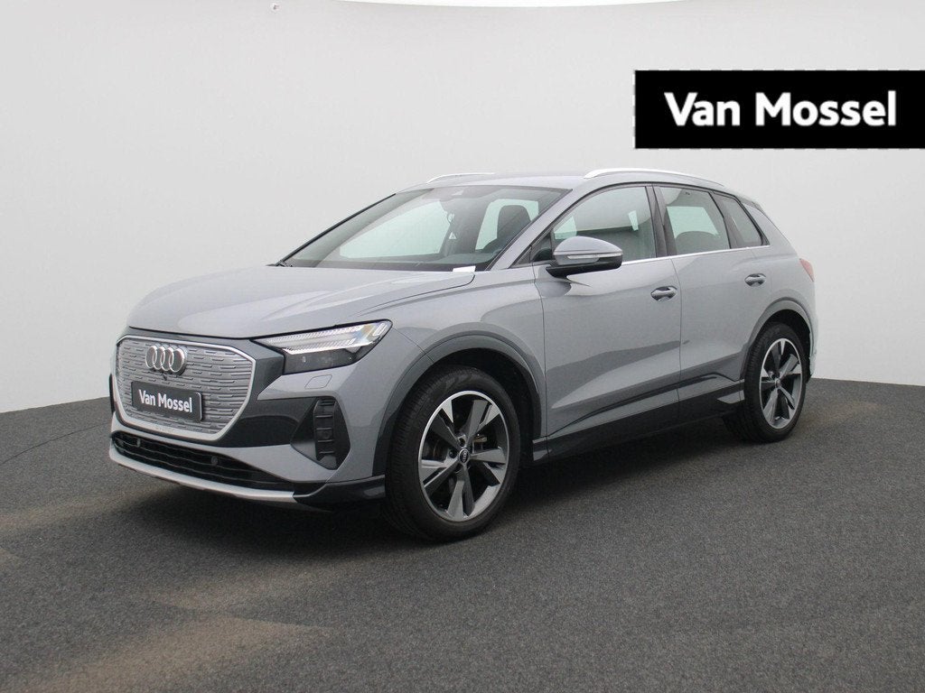 Audi Q4 e-tron 35 Launch edition Advanced 55 kWh 91,3% SOH |, Auto's, Audi, Automaat, Gebruikt, Zwart, 1865 kg