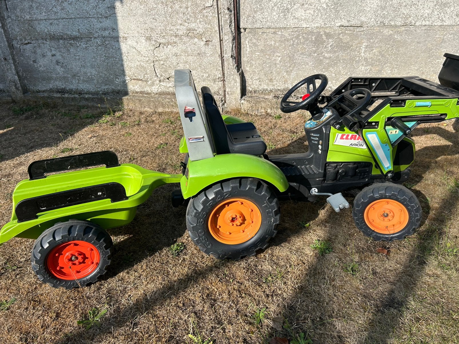 Tractopelle, Enfants & Bébés, Jouets | Extérieur | Go-cart & Cuistax, Enlèvement, Comme neuf