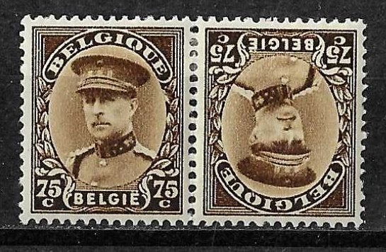 Belgique OPC KP15 S.M. le Roi Albert Ier*, Timbres & Monnaies, Timbres | Europe | Belgique, Trace d'autocollant, Enlèvement ou Envoi