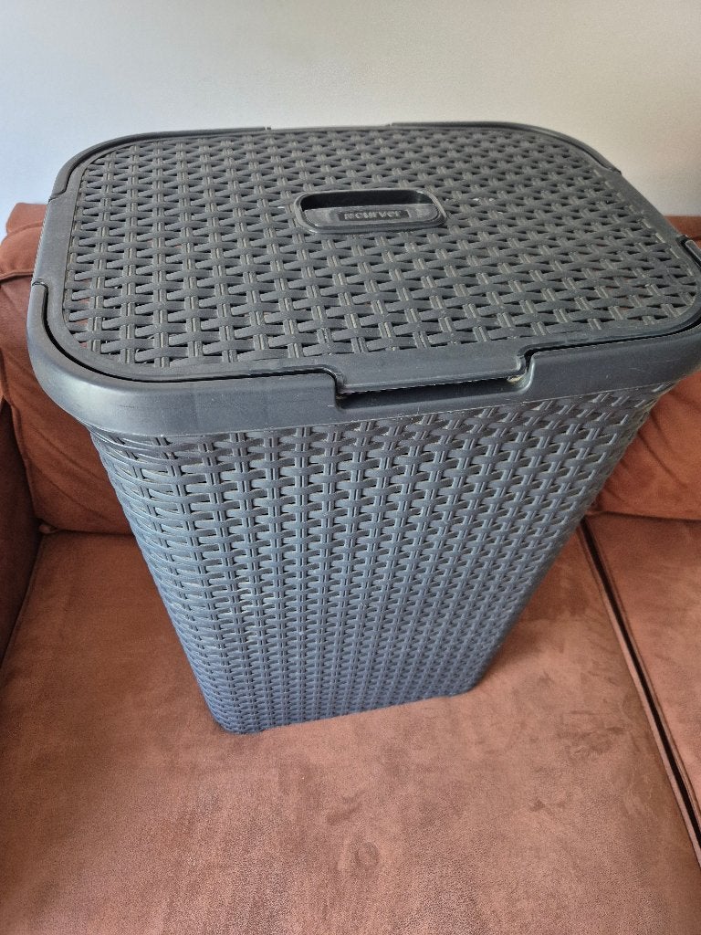Wasmand Curver 60x45x35, Ophalen, Gebruikt, Overige merken, Wasmand