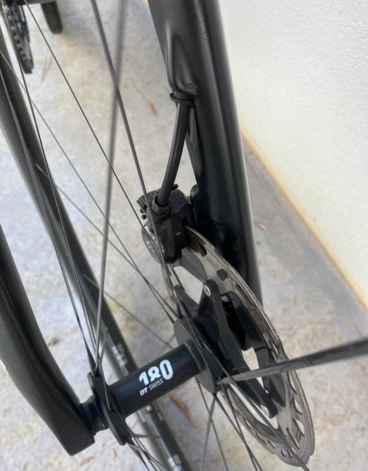 Koersfiets basso, Fietsen en Brommers, Ophalen, Zo goed als nieuw