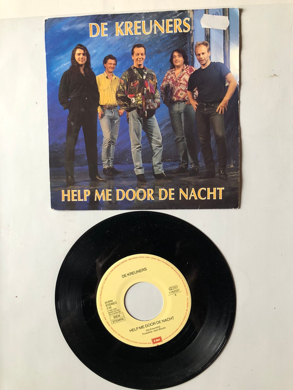 De Kreuners: 3 singles, Verzenden