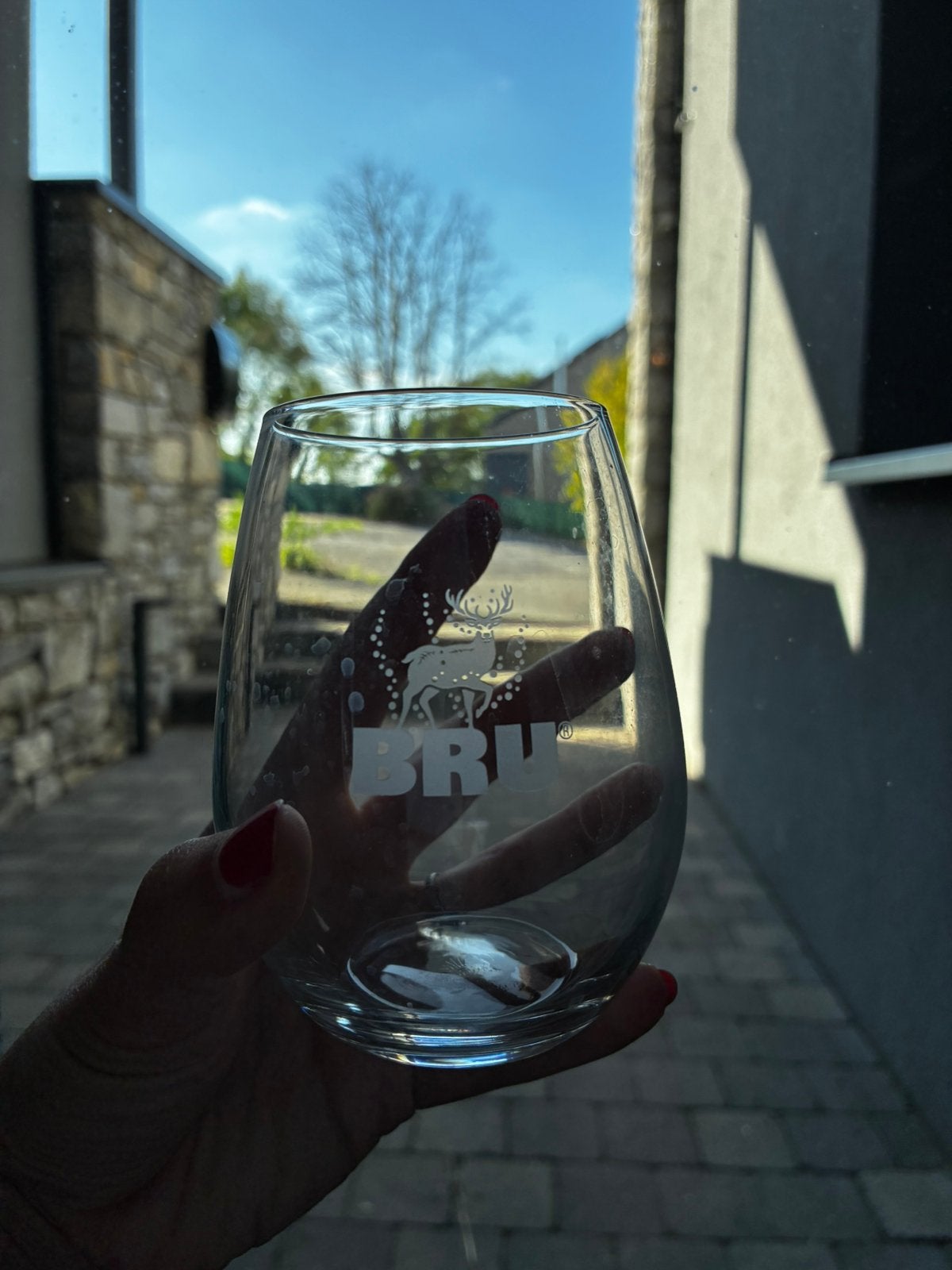 18 verres à eau Bru, Enlèvement, Comme neuf