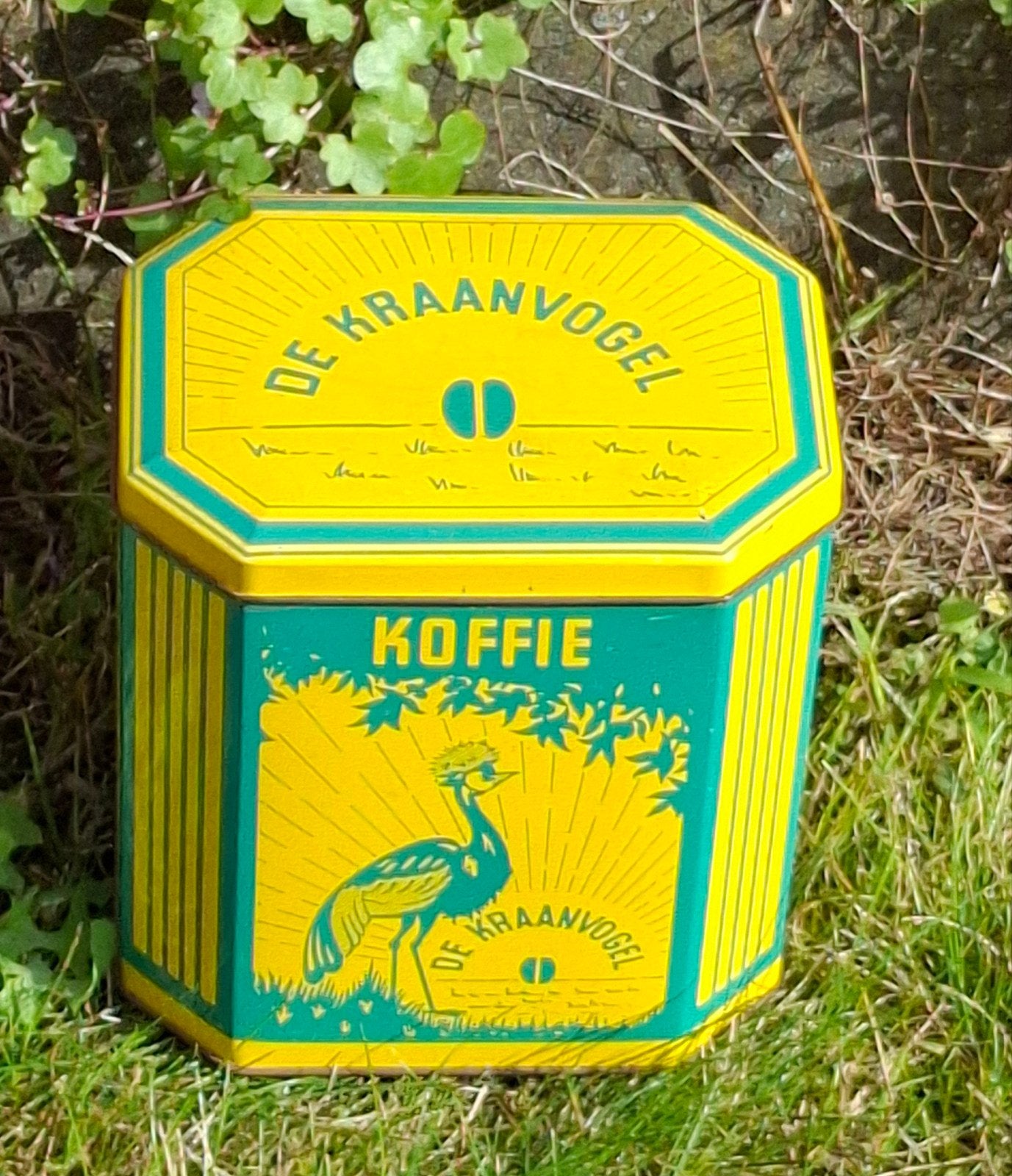 ancienne boîte à café De Kraanvogel Mechelen, Collections, Enlèvement ou Envoi
