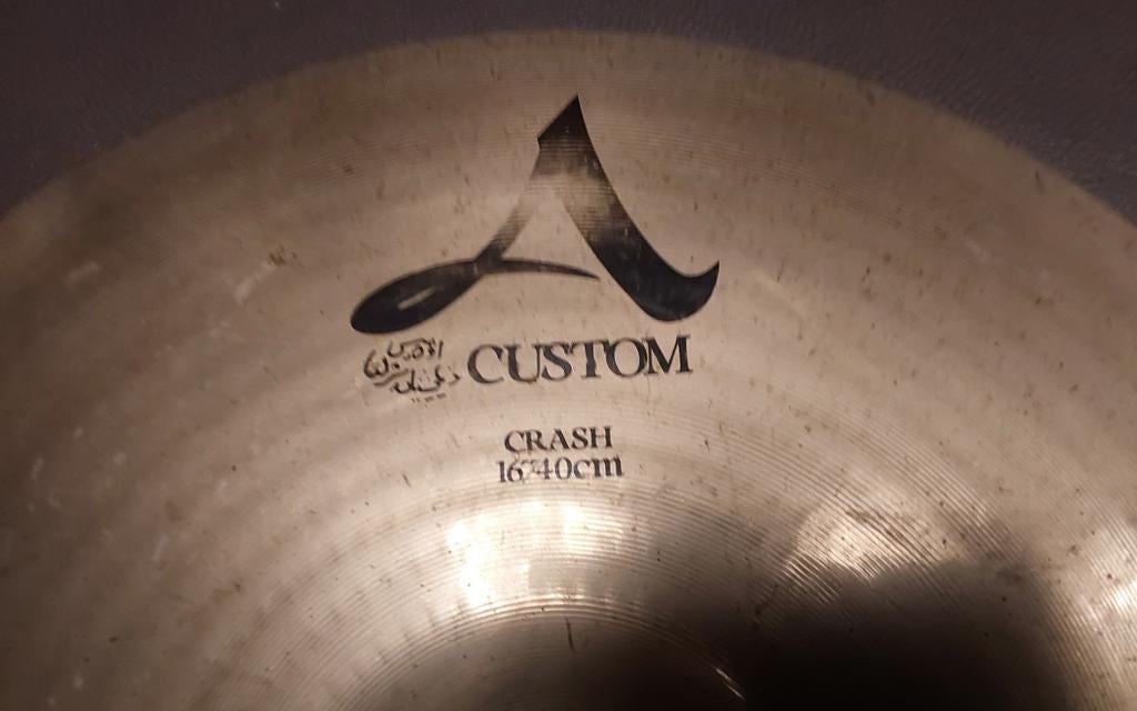 ZILDJIAN  A CUSTOM CRASH 16", Enlèvement ou Envoi