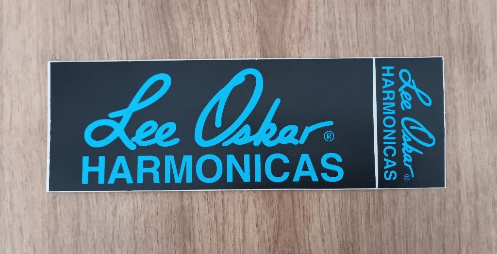 Autocollant Lee Oskar Harmonicas, Envoi, Neuf