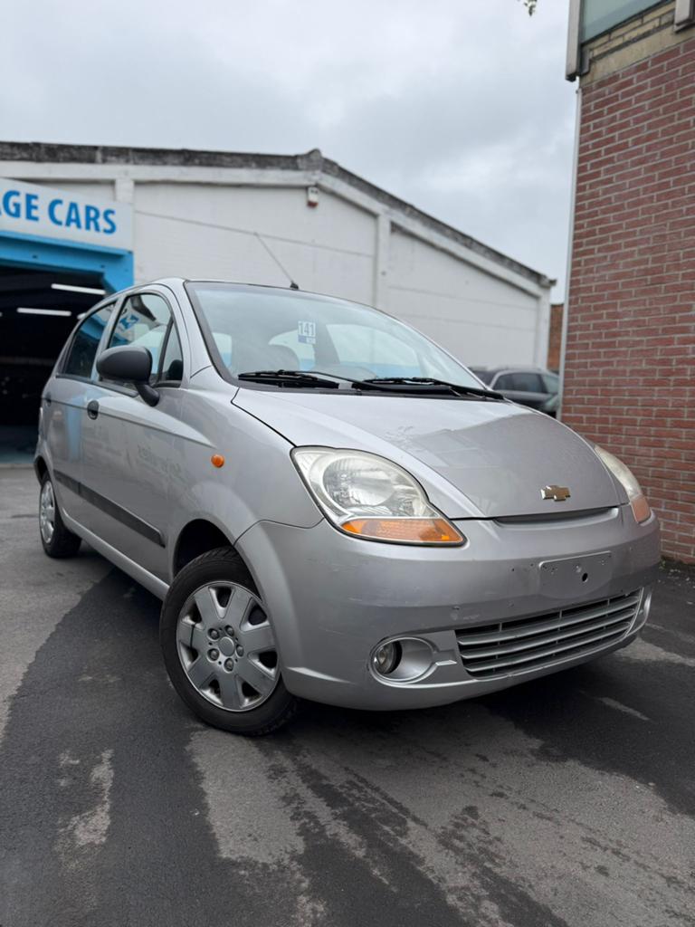 Chevrolet Matiz 0.8 benzine, Bedrijf, 798 kg, Euro 4, Zilver of Grijs