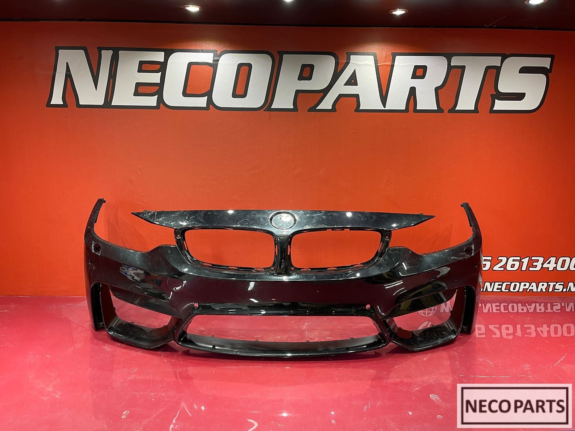 BMW M3 M4 F80 F82 VOORBUMPER BUMPER ORIGINEEL ALLES LEVERBAA, Arrière, -, Haillon arrière, Utilisé