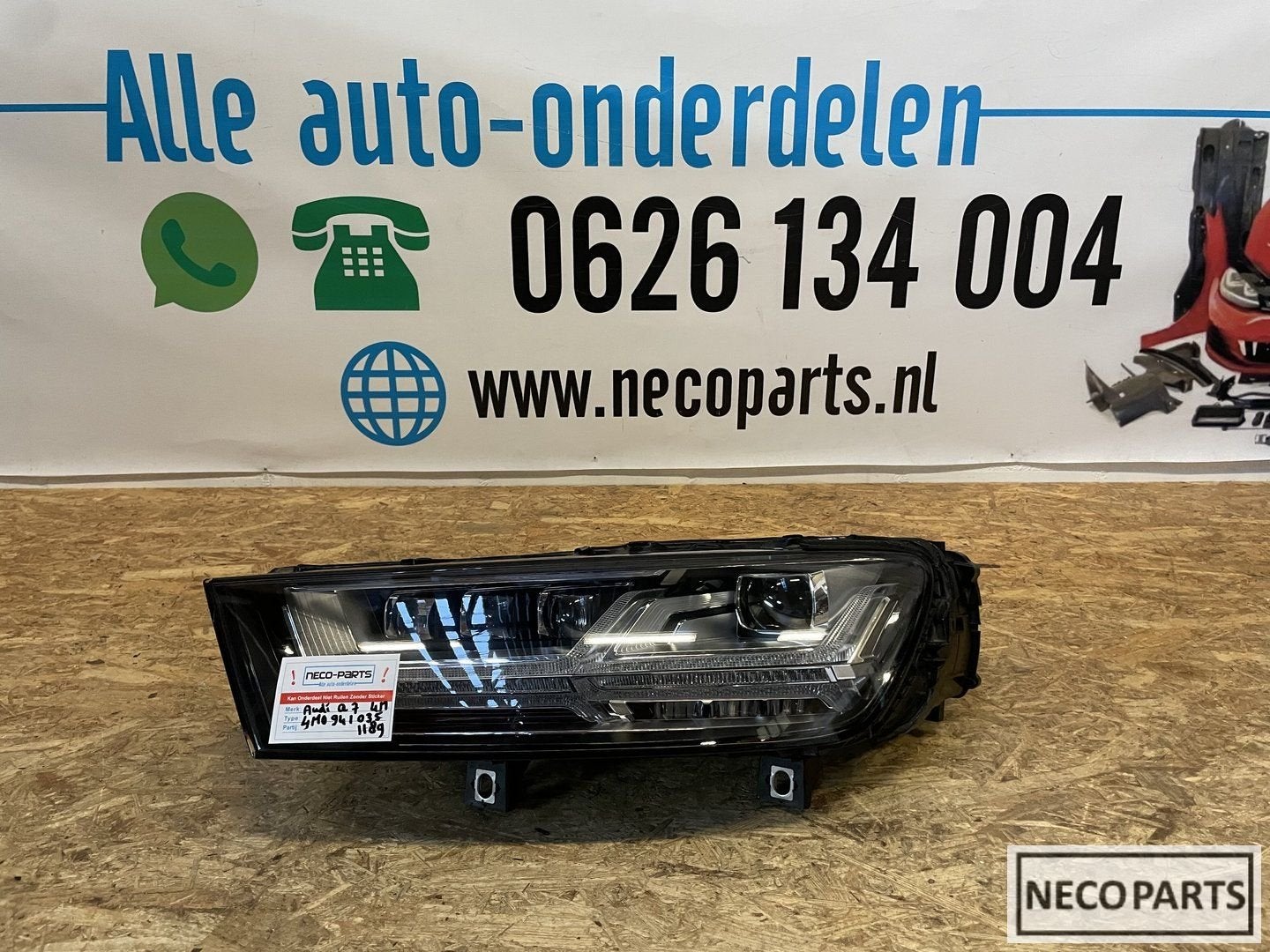 AUDI Q7 4M MATRIX LED KOPLAMP LINKS ORIGINEEL 4M0941035, Gebruikt, -, -, -