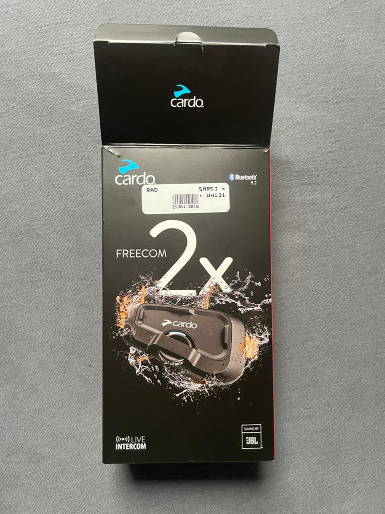 Cardo FREECOM 2x, Enlèvement