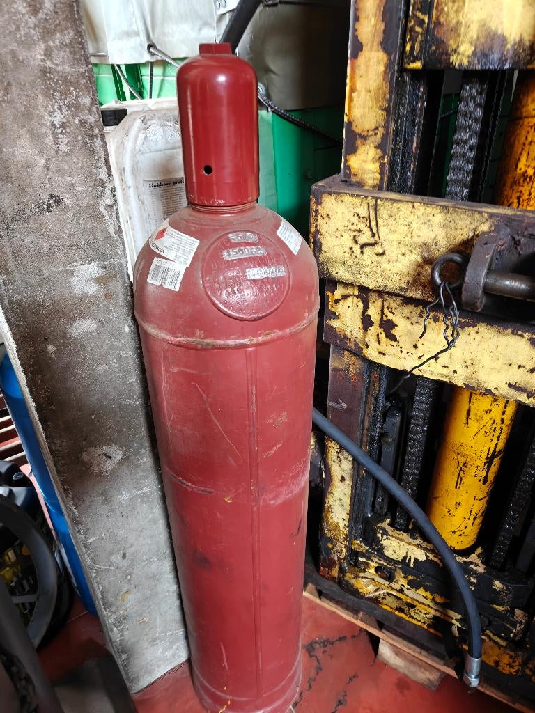 Lege zuurstof -en acetyleenflessen, Ophalen, Gebruikt, Overige typen