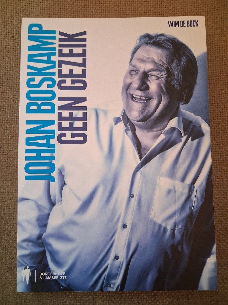 GEEN GEZEIK - JOHAN BOSKAMP, Livres, Biographies, Enlèvement ou Envoi, Sport