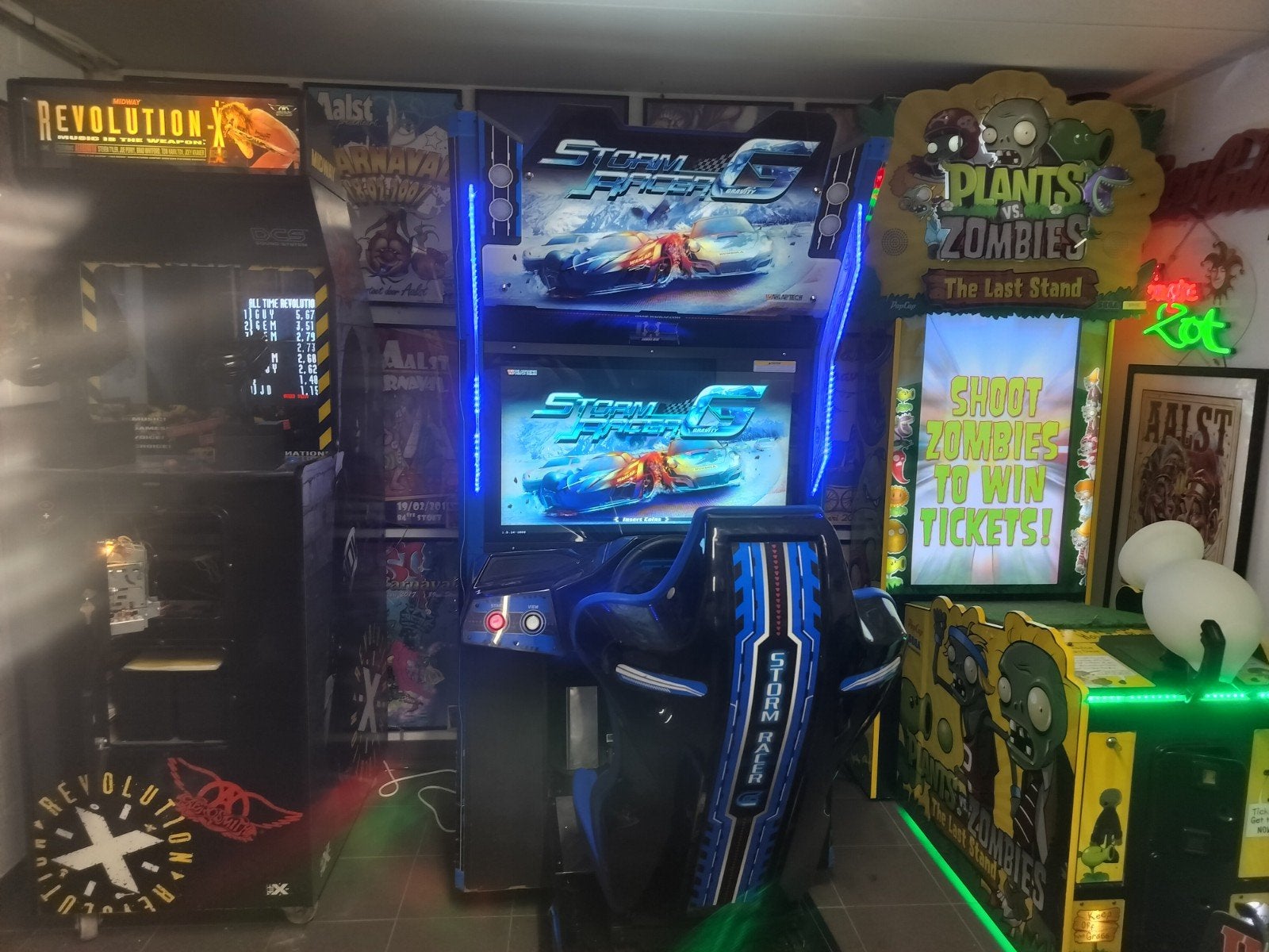 Arcade kast sega storm racer