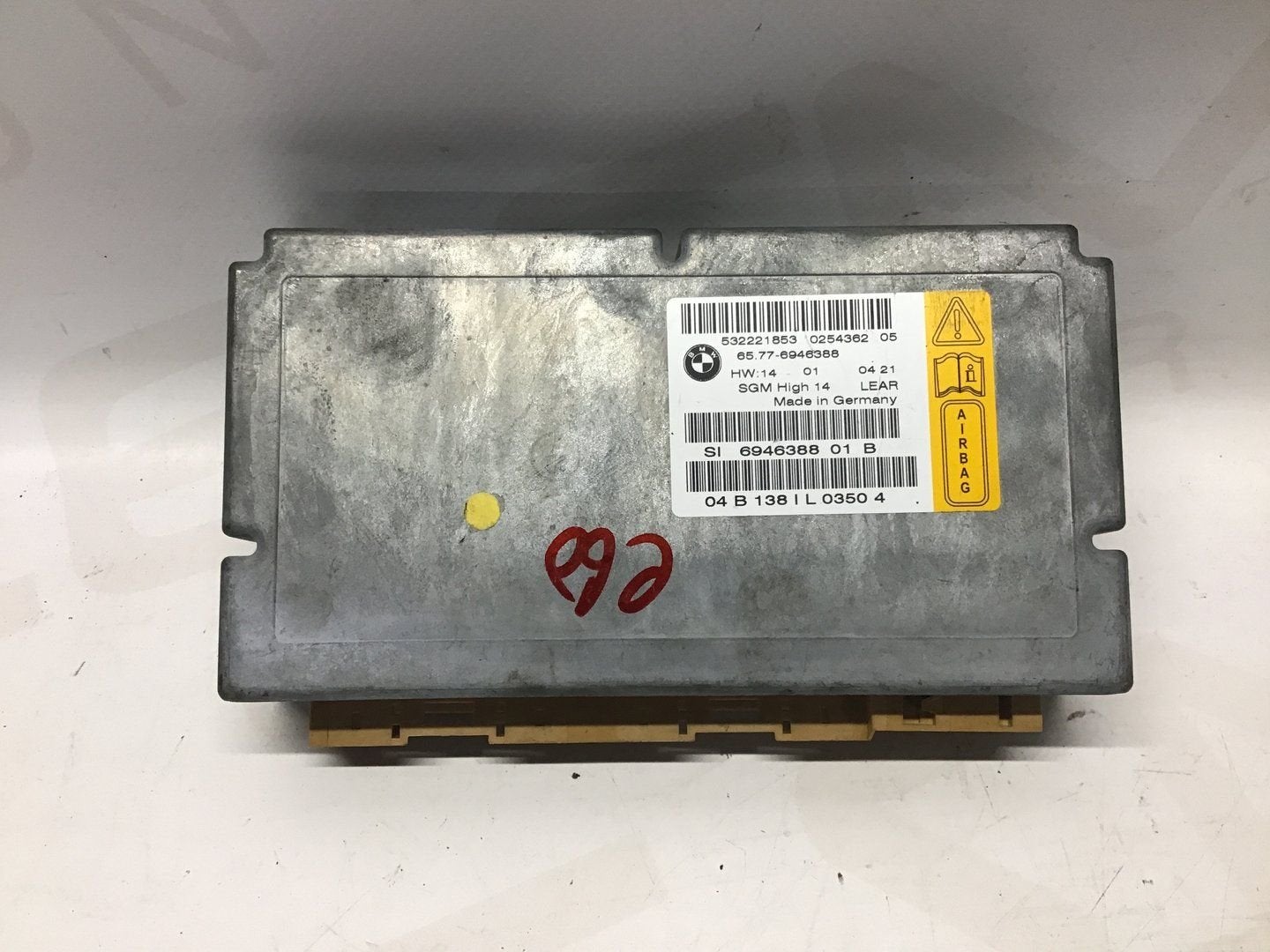 Airbagmodule BMW E60/E61 65776946388, -, Utilisé, -, Enlèvement ou Envoi