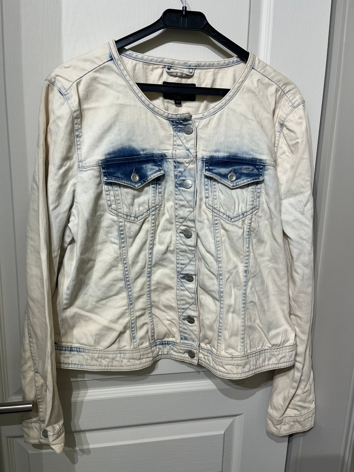 Jeansvestje maat 44 EXPRESSO Denim  NIEUW, Kleding | Dames, Ophalen, Nieuw, Wit, W33 - W36 (confectie 42/44)