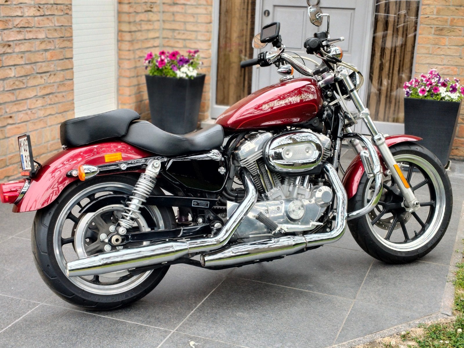 Harley Davidson Sportster 883 ABS , GPS  ,eerste eigenaar, Motos, Tourisme, Entreprise, Occasion, 2 cylindres