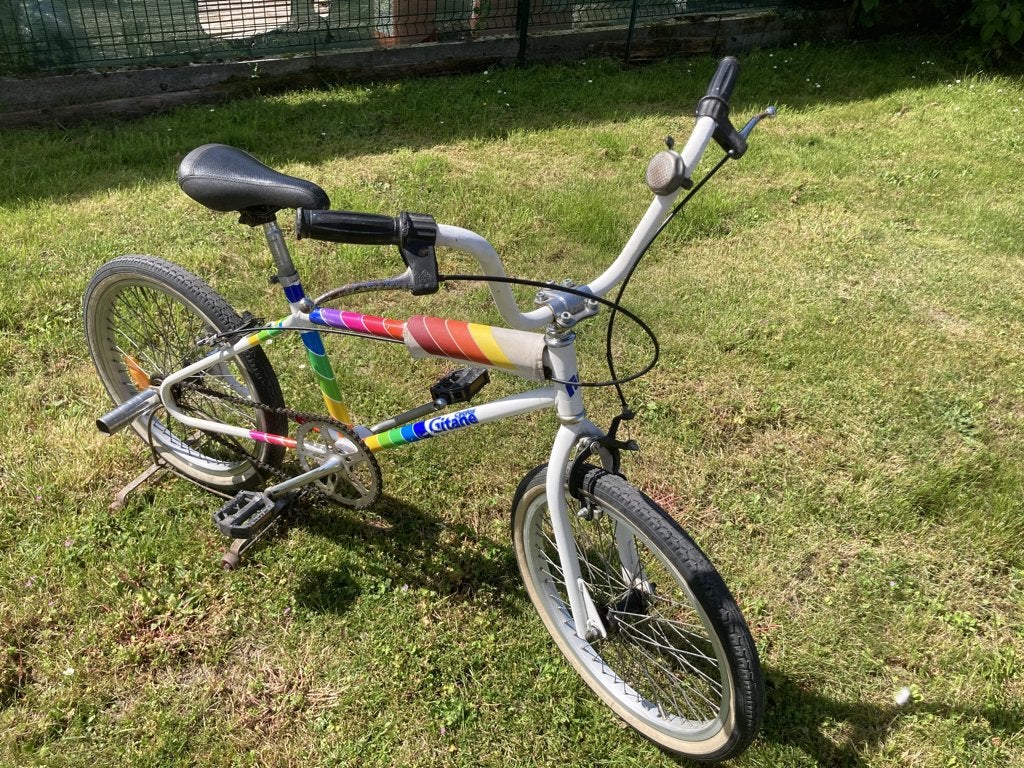 Ancien BMX Gitane Gitane Fun BMX 20" vintage 80's, Frein sur jante, Enlèvement, Utilisé, Gitane