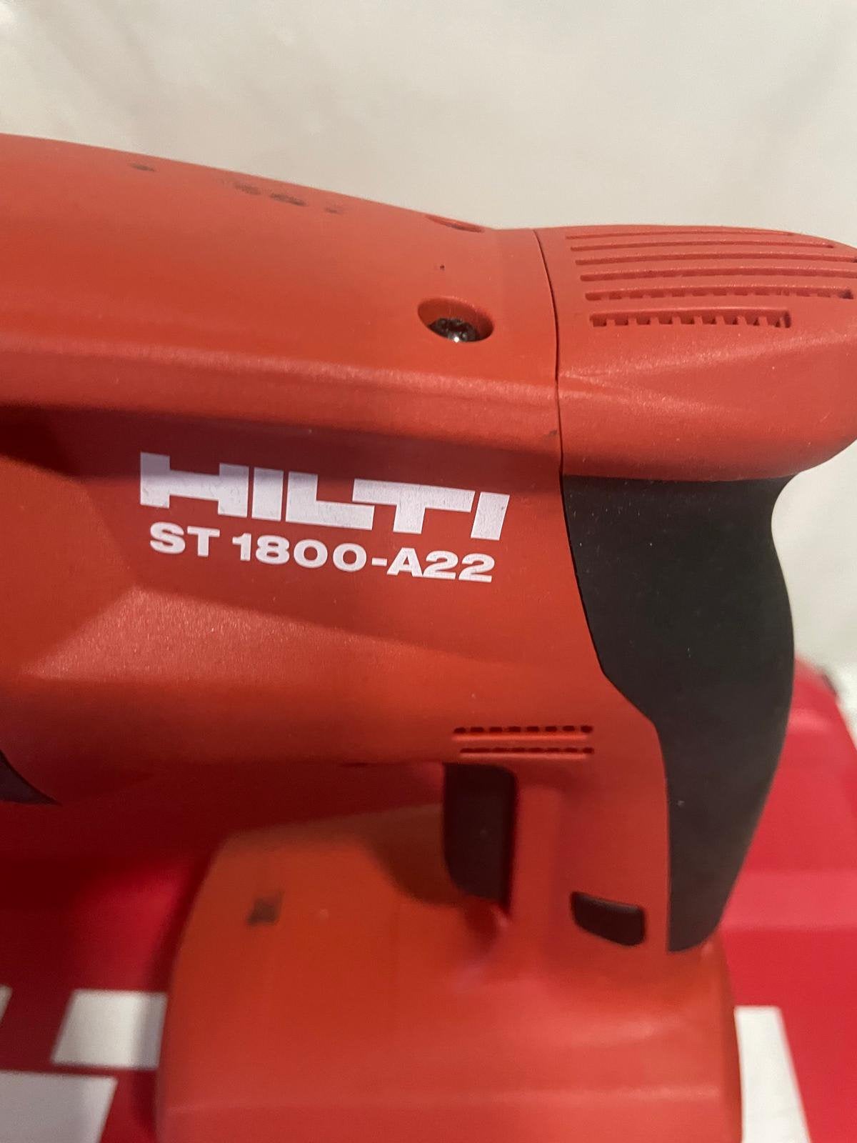 Hilti ST 1800-A22 gyproc schroevendraaier nieuw acculader, Doe-het-zelf en Bouw, Ophalen, Nieuw